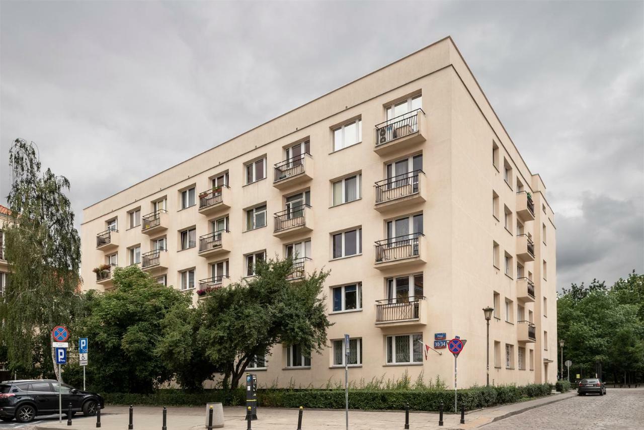 Apartament Ogrod Krasinskich Varşovia Exterior foto
